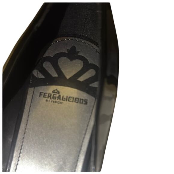 Fergalicious Elegant Black Flats - Picture 4 of 4
